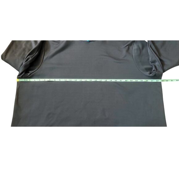 Xersion Gray Blue Trim Quick-Dri Hoodie Mens Size 2XL - Picture 3 of 5